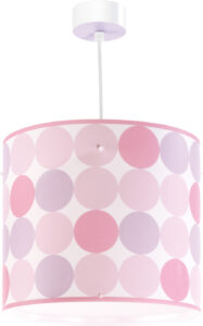 Mennyezeti függesztett lámpa E27 max. 15W colors rózsaszín