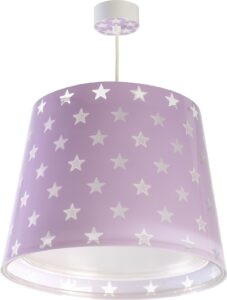 Mennyezeti függesztett lámpa E27 max. 15W stars mauve