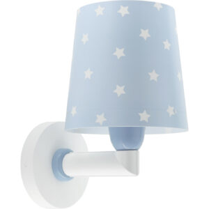 Oldalfali lámpa E27 max. 15W star light kék