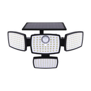 BORUT LED szolár fényvető 10W IP65 mozgásérzékelős fekete