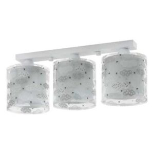 Mennyezeti lámpa 3 ágú E27 max. 3x15W clouds szürke