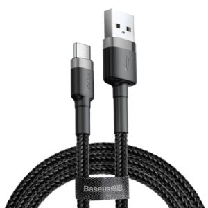 TELEFON TÖLTŐ VEZ.TEXTIL USB-C 3A 1m