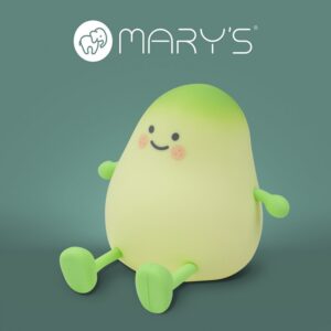 Éjszakai fény aksis USB 2,5W zöld @