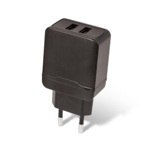 TELEFON TÖLTŐ 2xUSB2,4A FEK. MXTC02