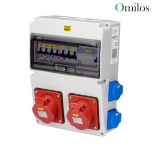 IPARI KOMB 4x230V/2x5P+1P16+3P16+FI@