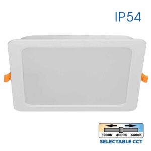 LED PANEL 24W 3000-6400K 2040Im 230V KAPI IP54 1900-2040Im KOCKA