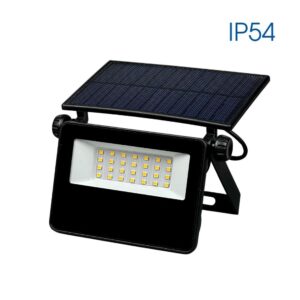 VIVALUX EDAN LED napelemes fényvető mozgásérzékelővel, 8W, 4000K, 2000lm, IP54