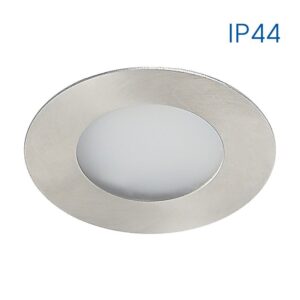 LED beépíthető 2W 150Im 230V IP44 szatén