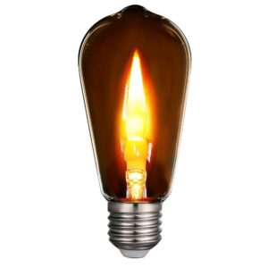VIVALUX LED fényforrás láng hatással E27 0,6W 20Im STG57