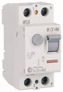 ÁRAMVÉDŐ 2P 25A 30mA AC 6kA HOME