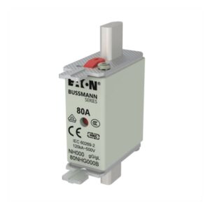BUSSMANN késes betét 00-80A gG/GL 500V