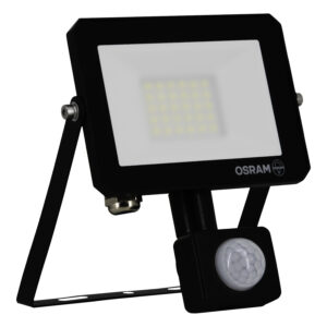 LED fényvető mozgásérzékelős 20W IP65 4000K fekete 1800lm FLOODLIGHT LUX SENSOR 20W 840 BLACK