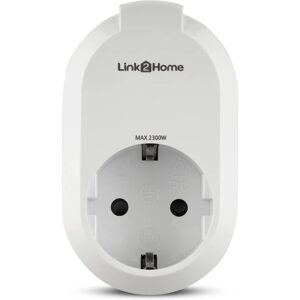 Okosotthon dugalj 10A L2H pro wi-fi dugaszolóaljzat 2.4GHZ
