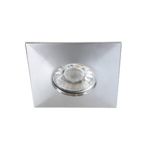 RANDY beépíthető spot 3as fix szögletes LED 4W króm IP44 78 mm