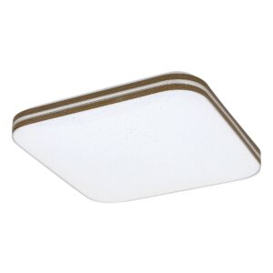OSCAR mennyezeti LED 18W 1350lm fehér/dió@ 3000K 350x350
