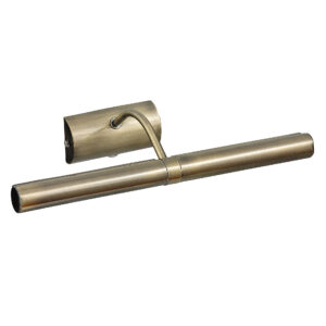 Képmegvilágító 2×40W E14 bronz h350mm 180mm