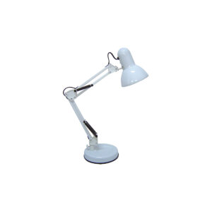 Asztali lámpa talpas 1×60W E27 fehér H490mm