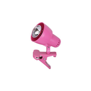CLIP csiptetős spot E14 40W pink fényforrás nélkül
