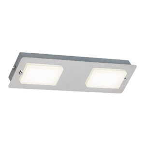 RUBEN mennyezeti LED 2x4 5W IP44 króm