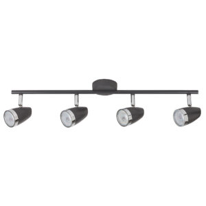 KAREN mennyezet spot LED 4x4W antracit 3000K 4×280lm