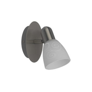 HARMONY LUX spot1-es szatin króm E14 1×40W 230V b:19065