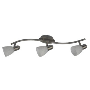 HARMONY LUX spot3-as szatin króm E14 3×40W 230V b:19065