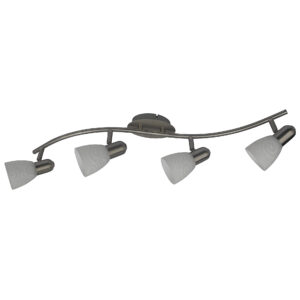 HARMONY LUX spot4-es szatin króm E14 4×40W 230V b:19065