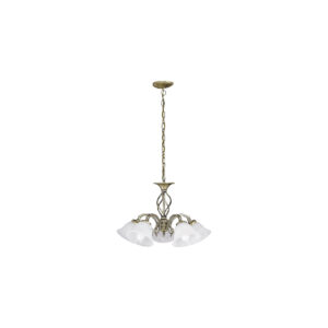 BECKWORTH 5 ágú függeszték bronz E14 5×40W IP20 b:9493
