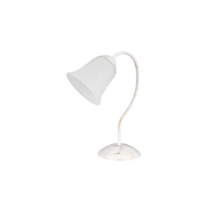 FABIOLA asztali E27 40W antik fehér/o