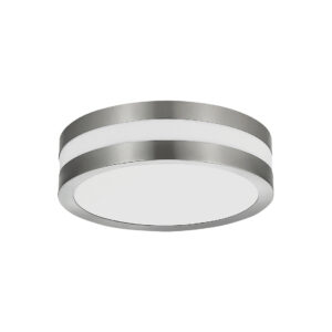 Kültéri mennyezet lámpa 2×11W E27 inox stuttgart kerek