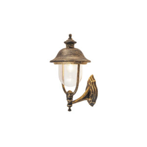 NEW YORK kültéri fali fel E27 100W IP44 antik arany