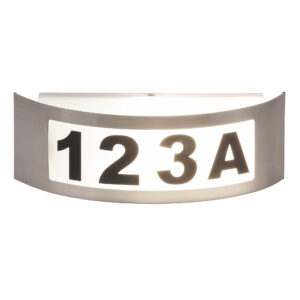 INNSBRUCK kültéri E27 14W acél házszám IP44