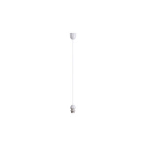 FIX függeszték fehér 1×60W E27 vezeték+mennyezeti rózsa+foglalat