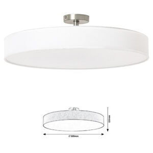 HELIOS mennyezet 36W LED fehér 2300lm 3000K D:500mm