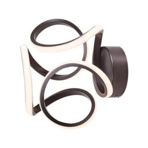 AMBROSIO fali 11W LED 700lm barna 3000K 270×240