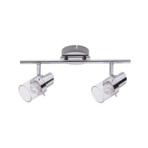 DAKOTA 2es spot LED 2×4 5W króm@