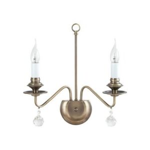 BEATRICE falikar E14 2x40W antik bronz