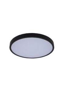 ALENZO mennyezeti lámpa LED 12W D25,5cm fekete