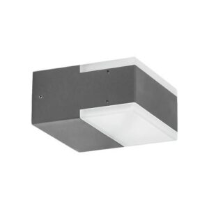 BONA kültéri fali LED lámp 2x4 5W IP54 antracit