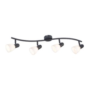Soma,belt.szpotE14 4x40W, L70,fek