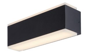 MATARO kültéri fali LED 12W L23cm fekete