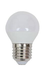 SMD LED, E27 G45, 5W, 500lm,3000K@
