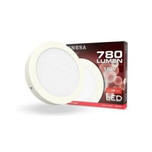 LED panel kerek 15W falon kiv.3000@ ceiling round lamps 15W 780lm 3000K