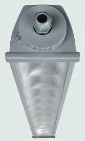 BEGHELLI ACCIAIO 2X36W  IP66 4000K IK09