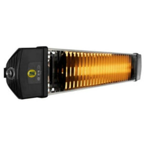 IRIS INFRA HŐSUGÁRZÓ 1800W, IP65, FEKETE KAPCSOLÓVAL ÉS VEZETÉKKEL