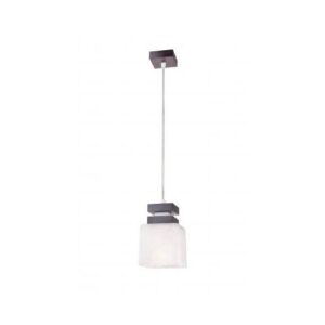 Kubus függeszték 1x60W E27 barna lm 1.33