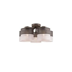 Andrea mennyezeti 5×60W E27 fek/feh-barn lm 5.55/a