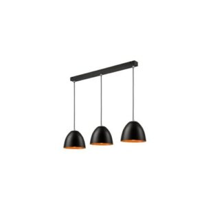 Livia függeszték 3x60W E27 fekete lm 3.73