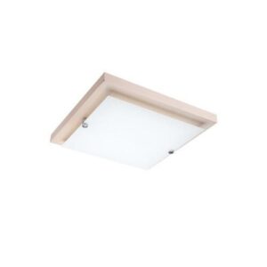 Mennyezeti lámpa 12W LED négyszög,natúr fa ld-pd-7.1 LED