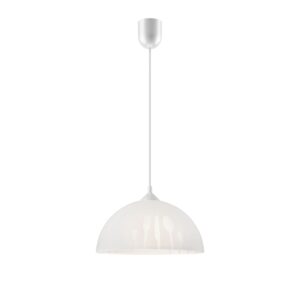 Függeszték 1×60W E27 fehér evőeszköz mintás lm 1.3.5